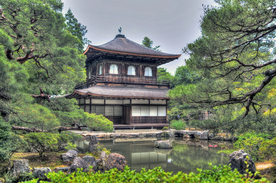 京都银阁寺