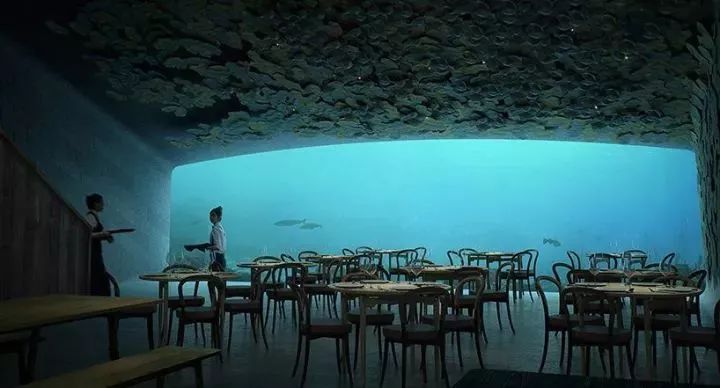 挪威海底餐厅
