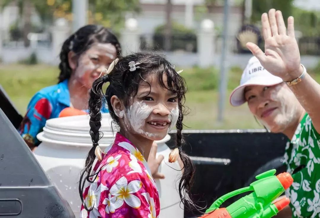 泰国泼水节